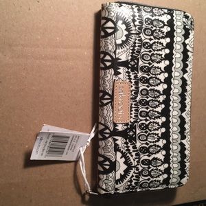 Sakroots wallet, artist circle,style number 10524B